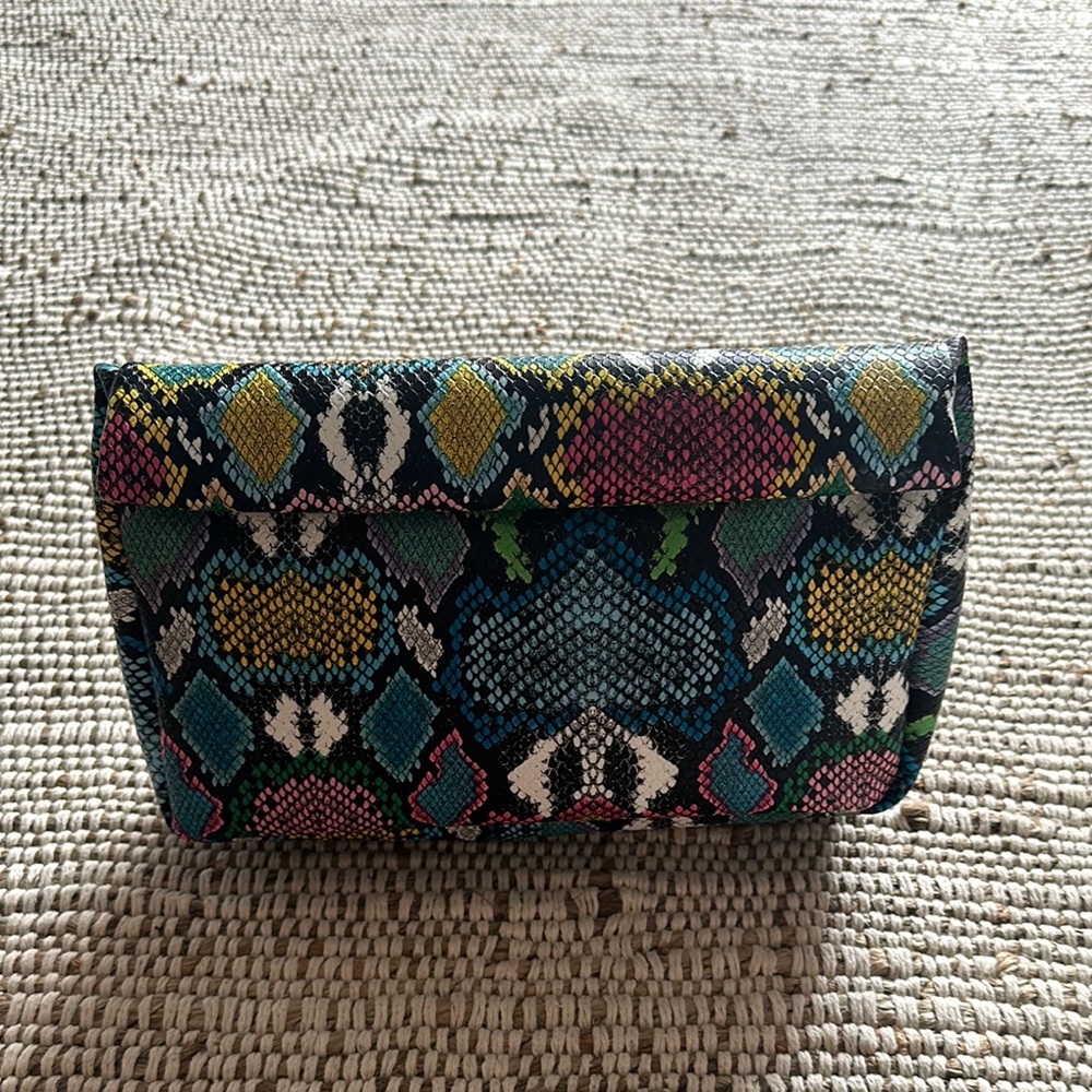 Colorful Patterned Clutch